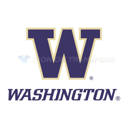 Washington Huskies Iron-on Stickers (Heat Transfers)NO.6895